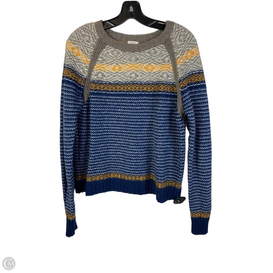 Sweater By Fossil In Multi-colored, Size: L