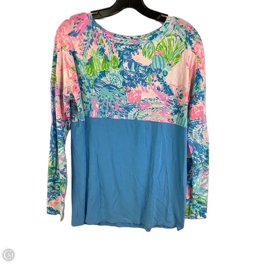 Top Long Sleeve Designer By Lilly Pulitzer In Multi-colored, Size: Xs