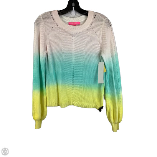 Sweater Cardigan Designer By Lilly Pulitzer In Multi-colored, Size: Xs