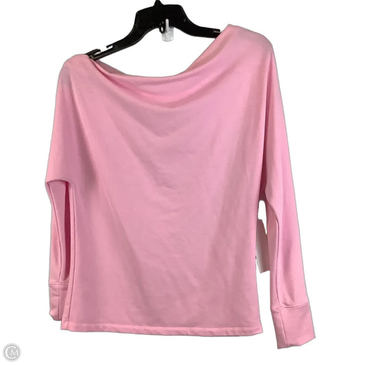 Top Long Sleeve Designer By Lilly Pulitzer In Pink, Size: S