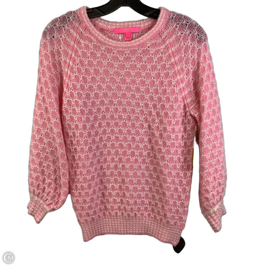 Sweater Designer By Lilly Pulitzer In Pink, Size: Xs