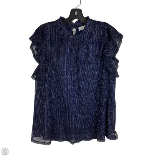 Top Sleeveless By Thml In Navy, Size: M