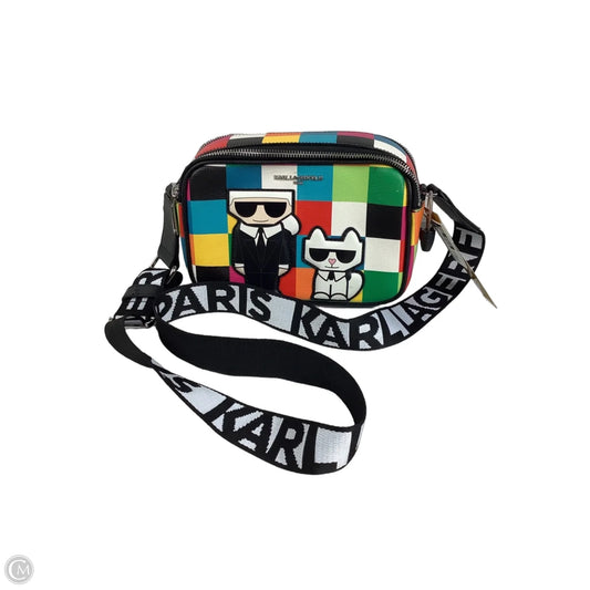 Crossbody Designer By Karl Lagerfeld, Size: Medium