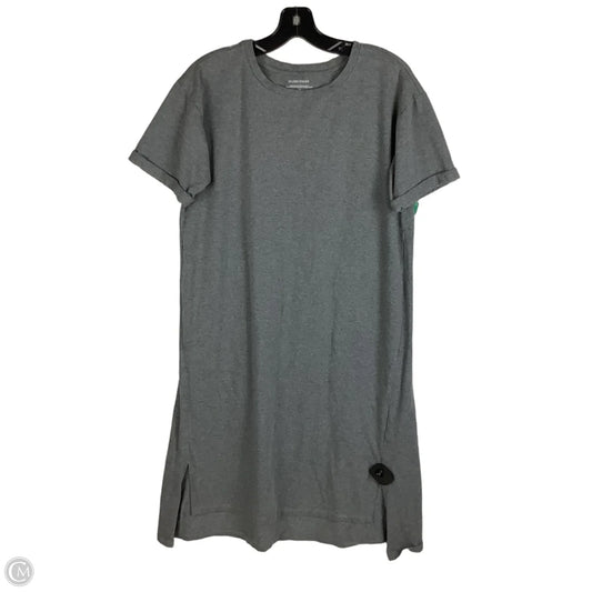 Dress Casual Midi By Eileen Fisher In Grey, Size: S