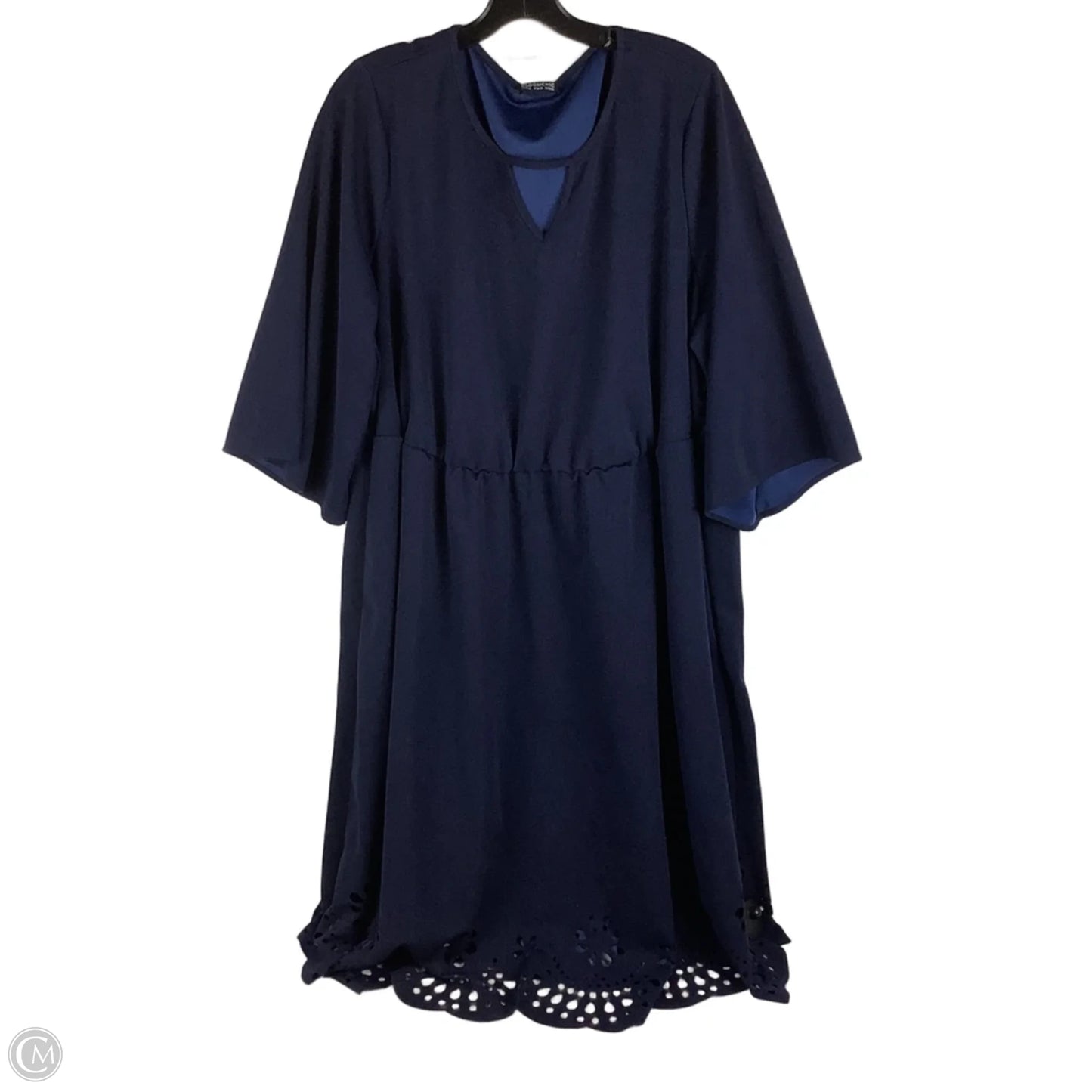 Dress Casual Short By Clothes Mentor In Navy, Size: 22/24