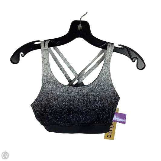 Athletic Bra By Lululemon In Black & White, Size: 4