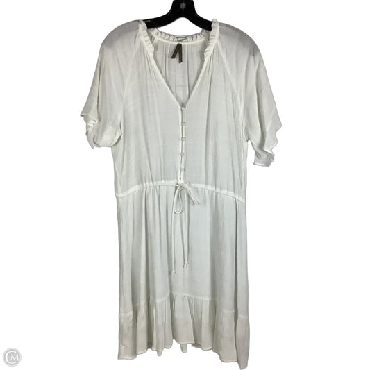 Swimwear Cover-up By Cmb In White, Size: L