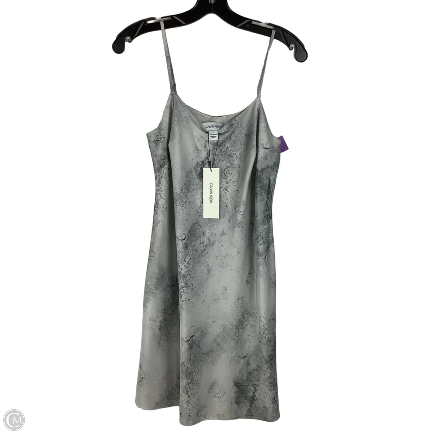 Dress Casual Short By Calvin Klein In Grey, Size: 4