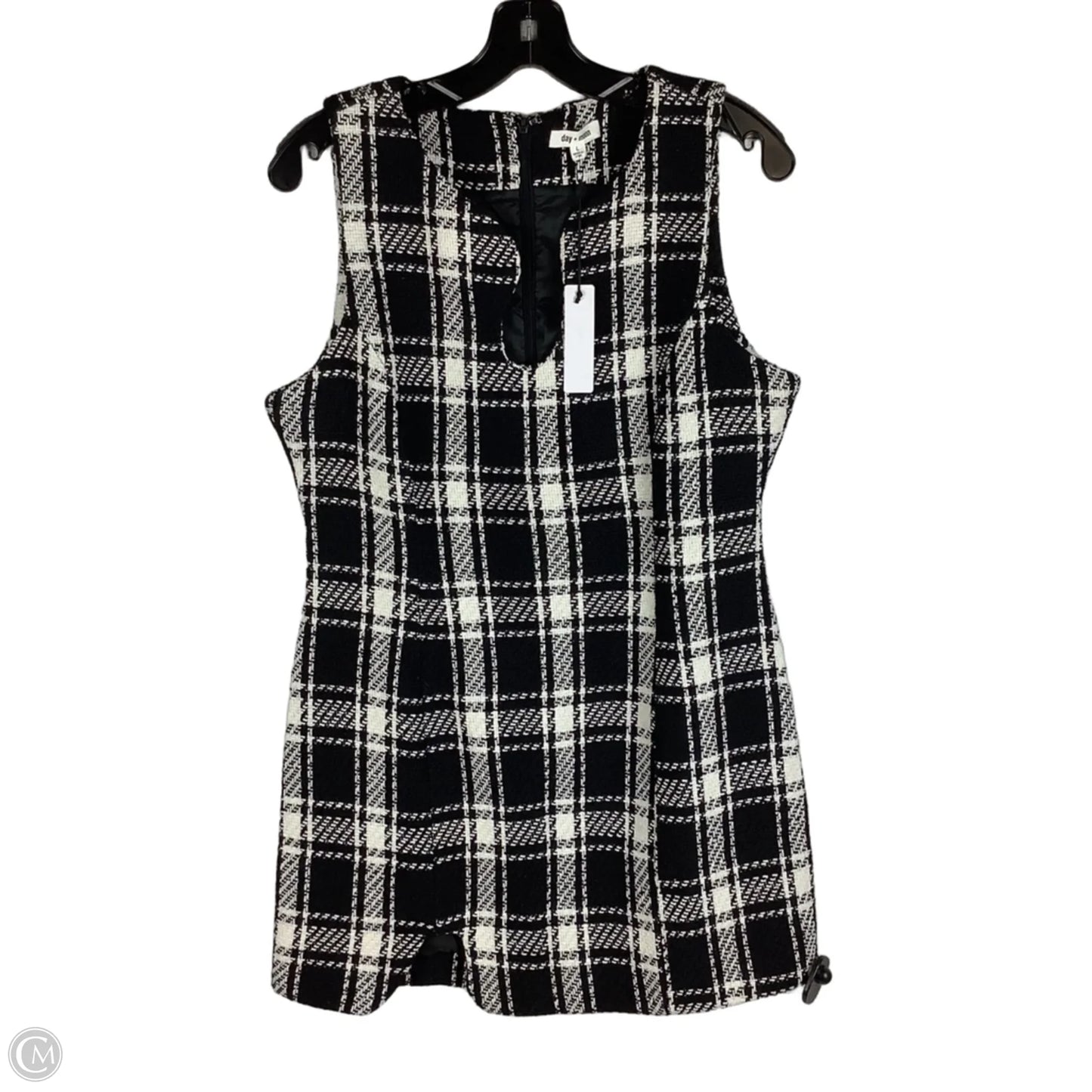 Dress Work By Day + Moon In Black & White, Size: L