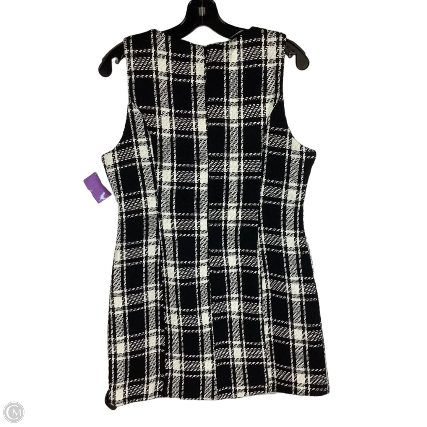 Dress Work By Day + Moon In Black & White, Size: L