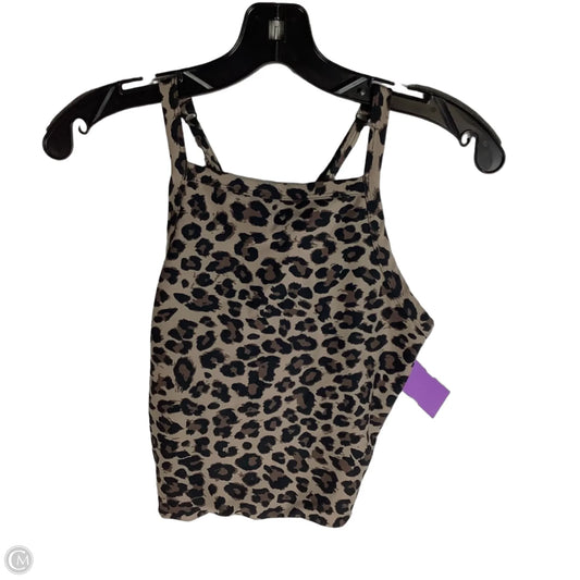 Athletic Tank Top By Ypb In Leopard Print, Size: S