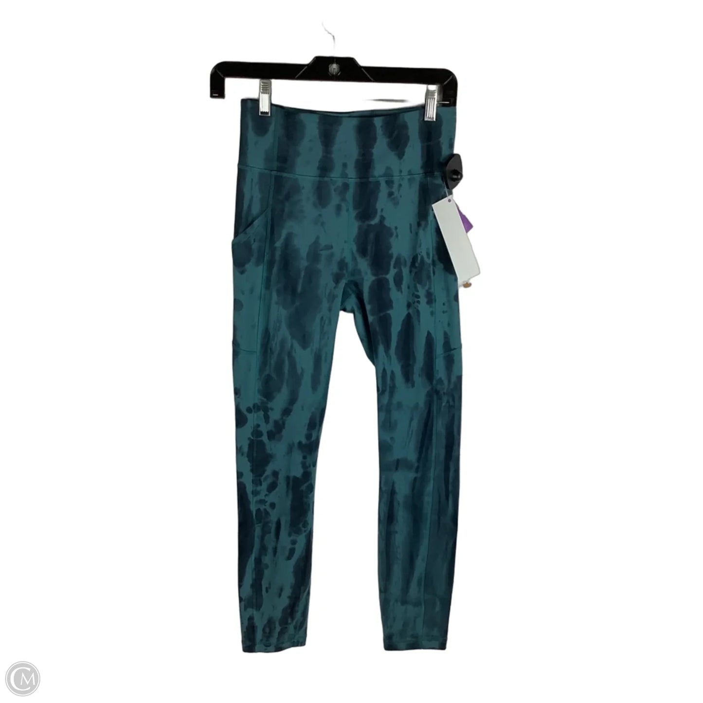 Athletic Leggings Capris By Lululemon In Blue, Size: 4