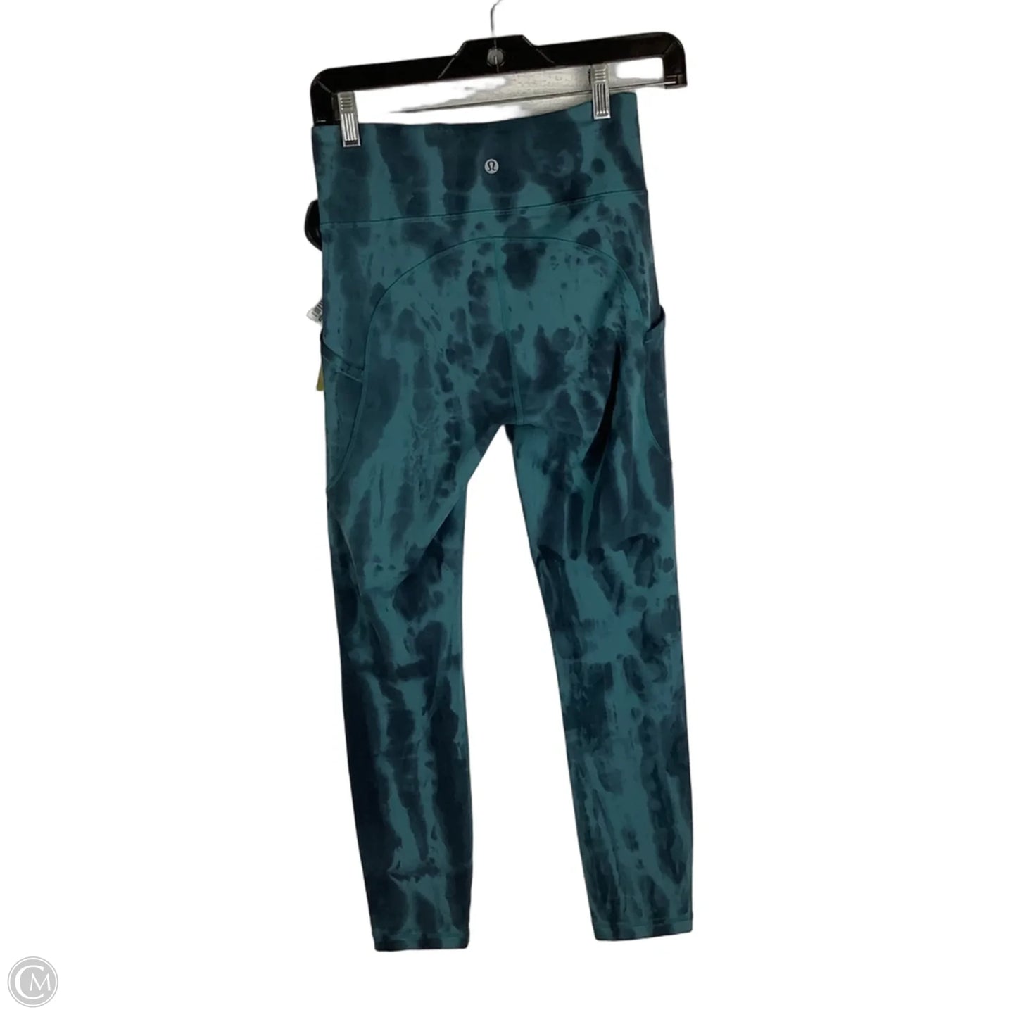 Athletic Leggings Capris By Lululemon In Blue, Size: 4