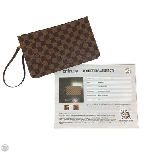 Wristlet Luxury Designer By Louis Vuitton, Size: Large