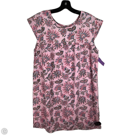 Dress Casual Midi By Cmb In Multi-colored, Size: M