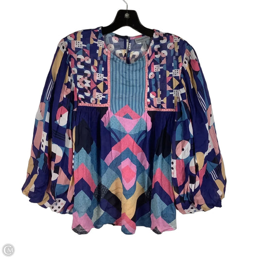 Top Long Sleeve By Conditions Apply In Multi-colored, Size: S