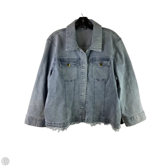 Jacket Denim By Cmb In Multi-colored, Size: Xl