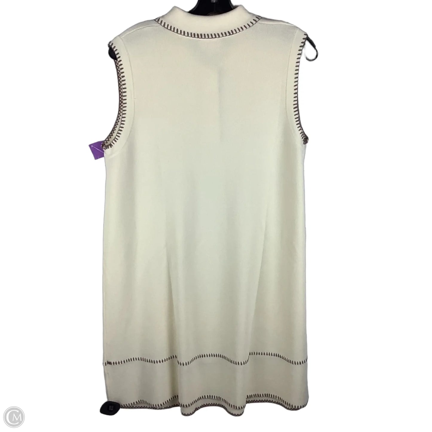 Dress Casual Short By Entro In Cream, Size: L