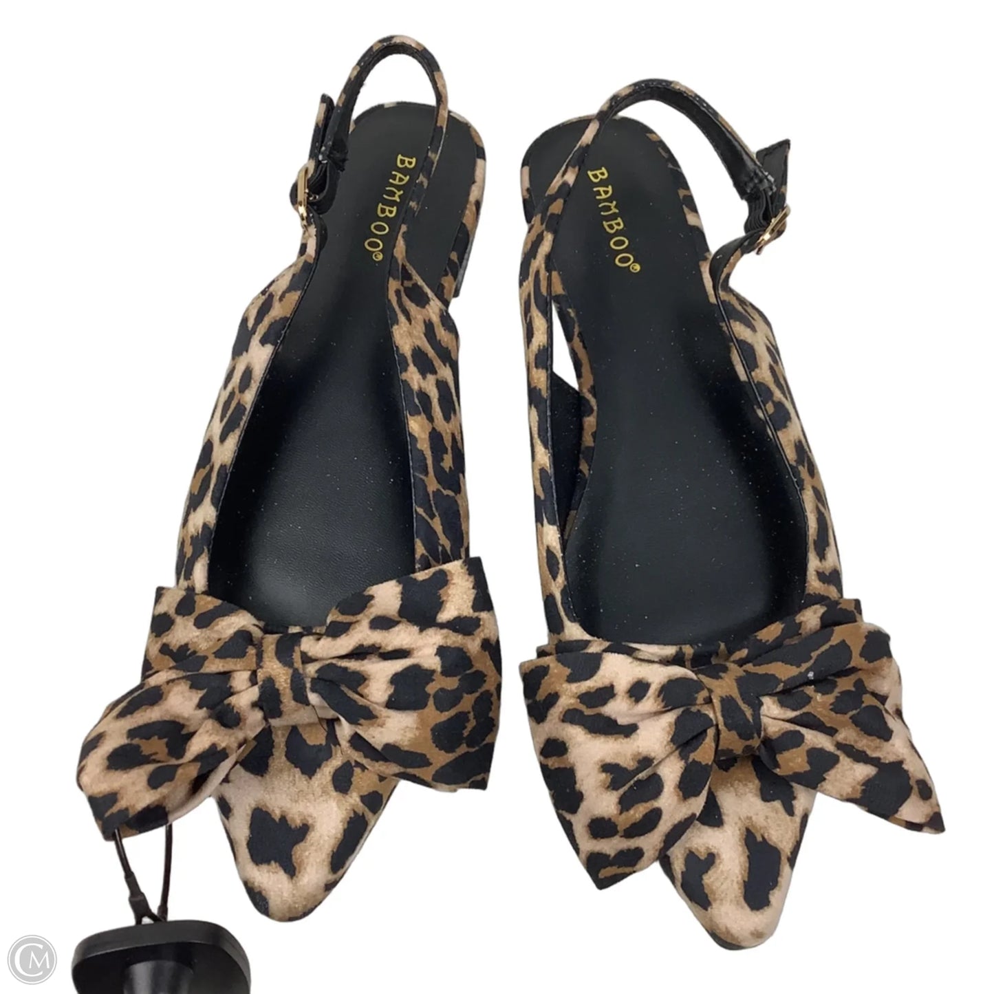 Shoes Flats By Bamboo In Leopard Print, Size: 9
