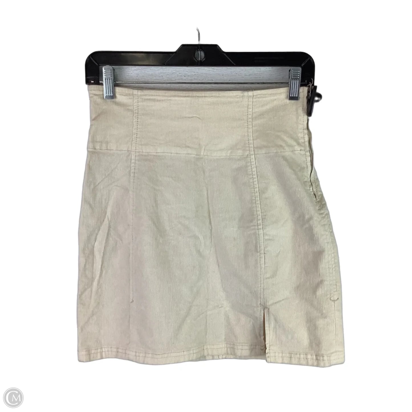Skirt Mini & Short By Free People In Cream, Size: 8