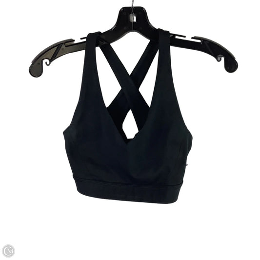 Athletic Bra By Lululemon In Black, Size: 4