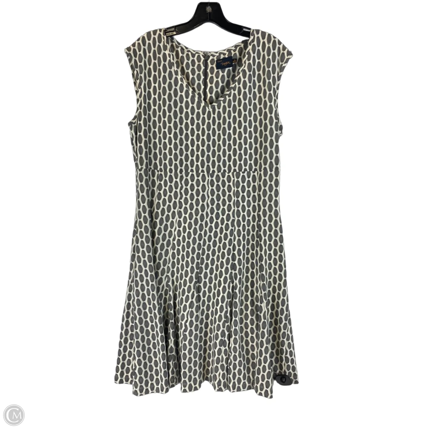 Dress Work By Just Taylor In Black & White, Size: 14