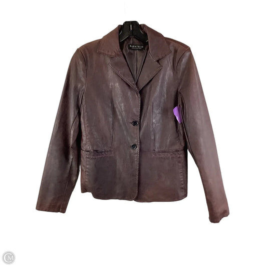 Jacket Moto By Bagatelle In Purple, Size: S