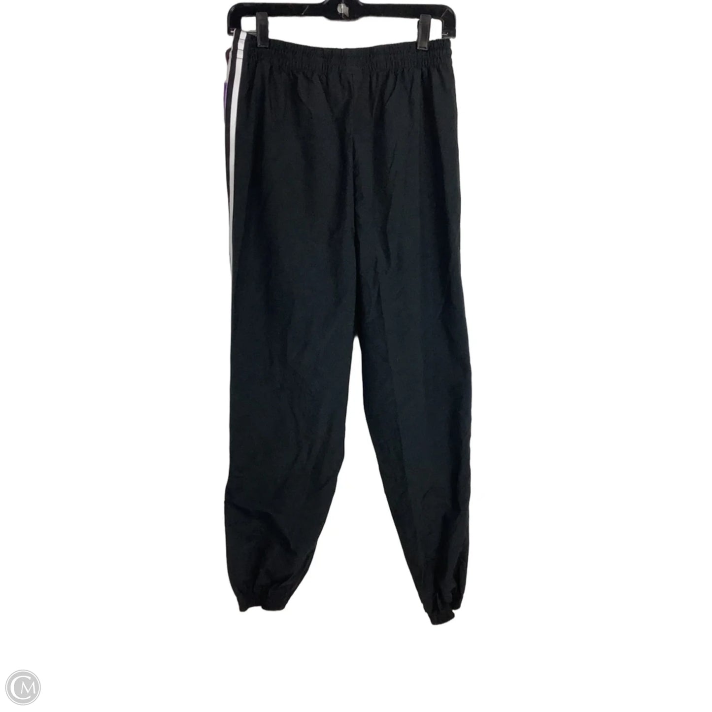 Athletic Pants By Adidas In Black & White, Size: S