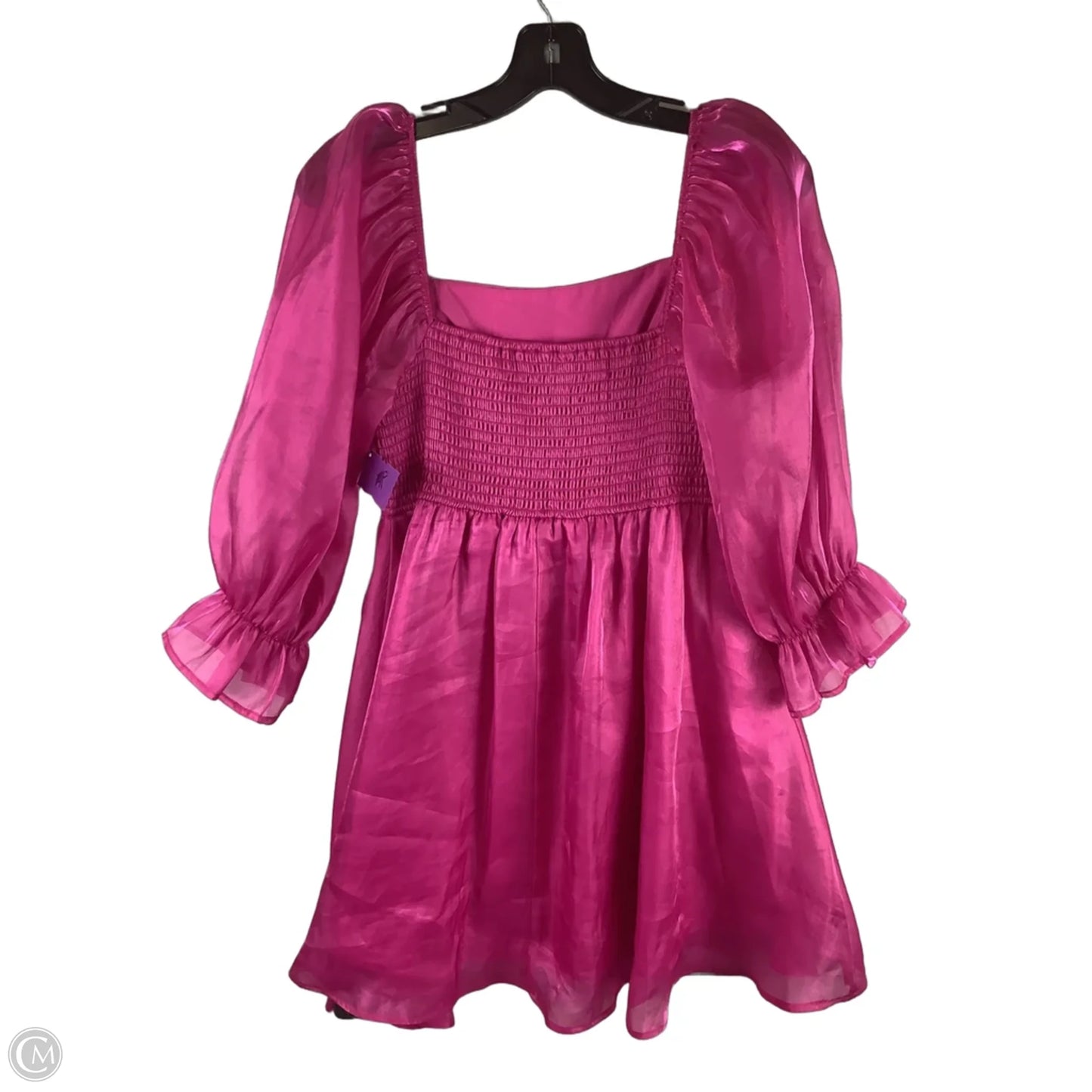 Dress Party Short By Clothes Mentor In Pink, Size: Xl