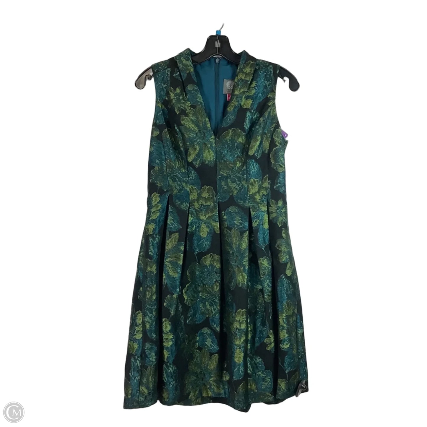 Dress Party Short By Vince Camuto In Blue & Green, Size: 6