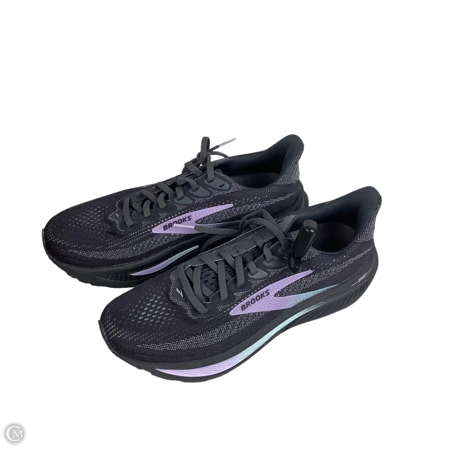 Shoes Athletic By Brooks In Purple/Grey, Size: 8