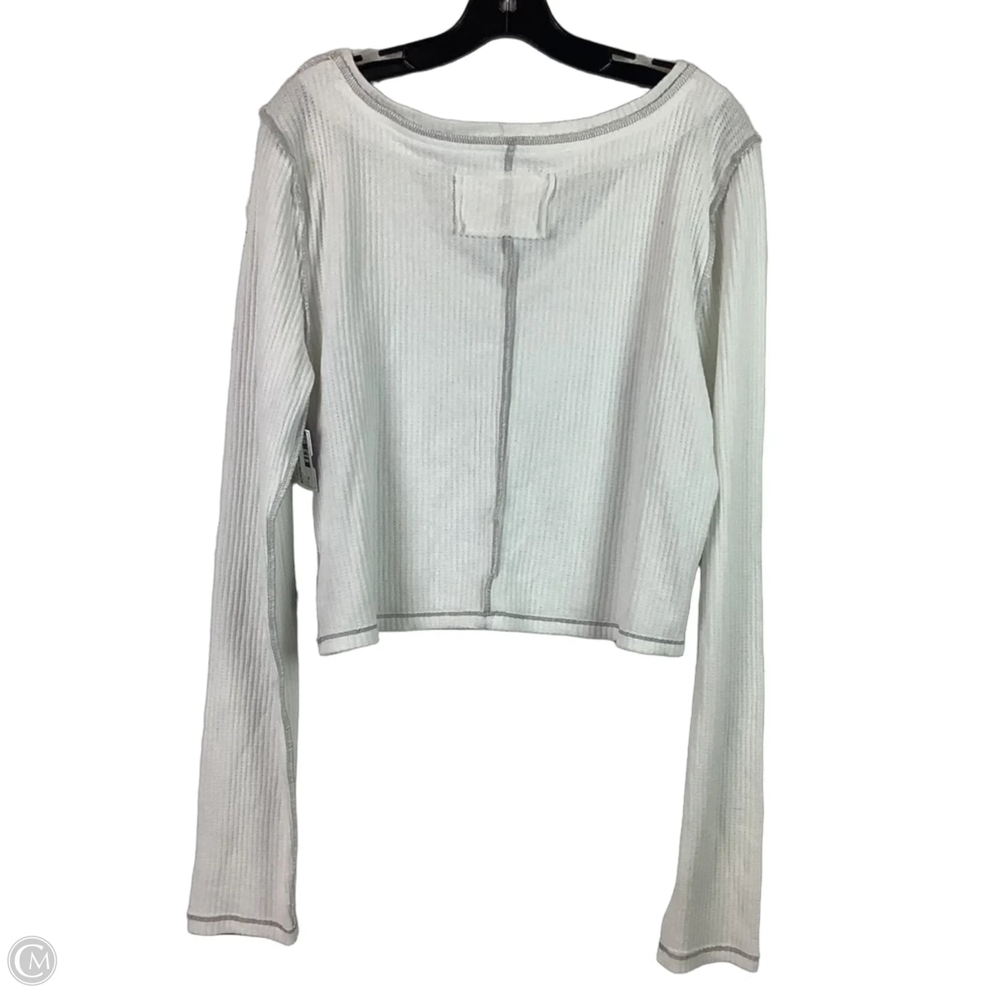 Top Long Sleeve By We The Free In White, Size: Xl
