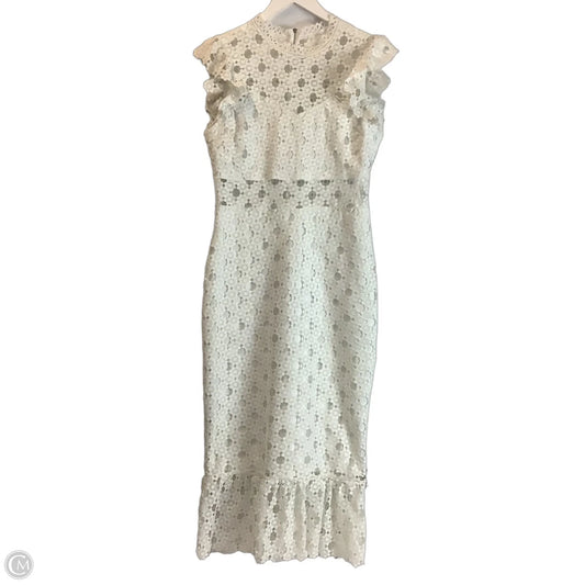 Dress Party Long By Cmc In White, Size: M