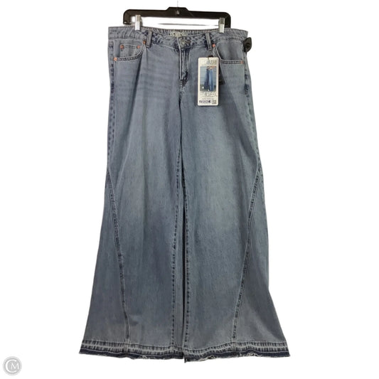 Jeans Wide Leg By Rewash In Blue Denim, Size: 13