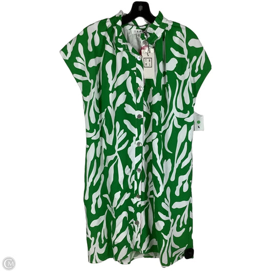 Dress Party Short By Thml In Green & White, Size: M