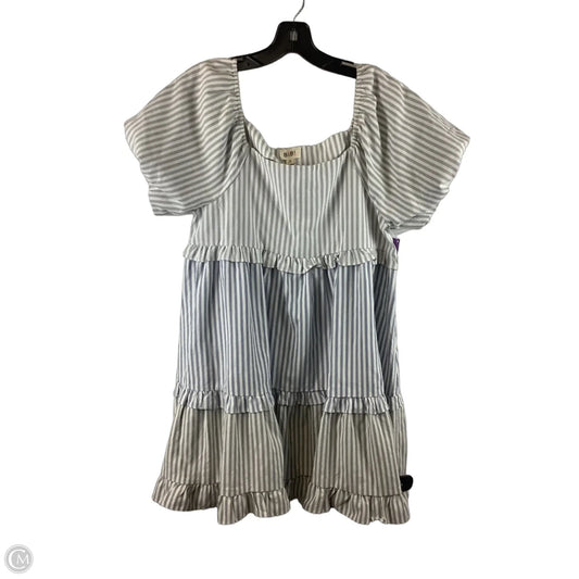 Dress Party Short By Bibi In Striped Pattern, Size: M