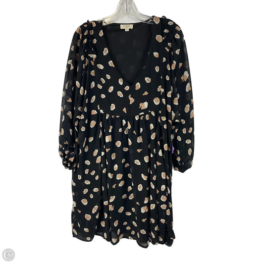 Dress Casual Short By Umgee In Black & Cream, Size: M
