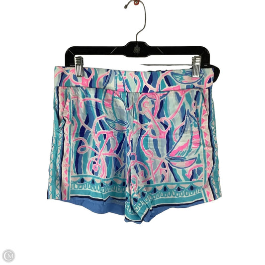 Shortalls Designer By Lilly Pulitzer In Blue, Size: M