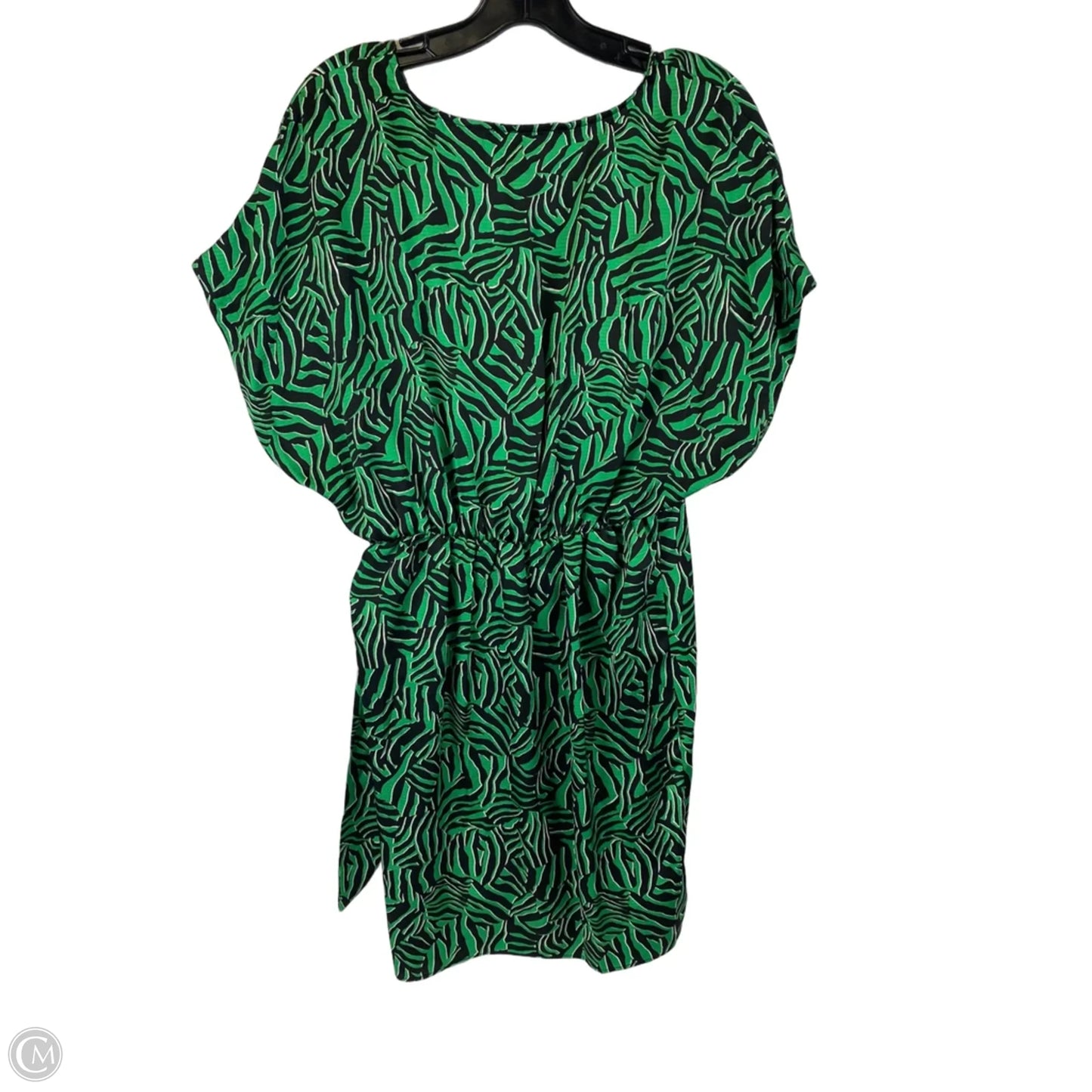 Dress Work By Michael By Michael Kors In Black & Green, Size: Xs
