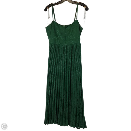 Dress Party Midi By Lulus In Green, Size: S