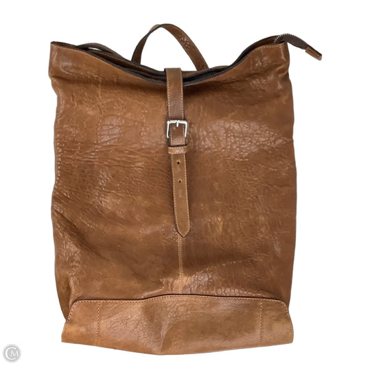 Backpack Leather By Cmc, Size: Medium