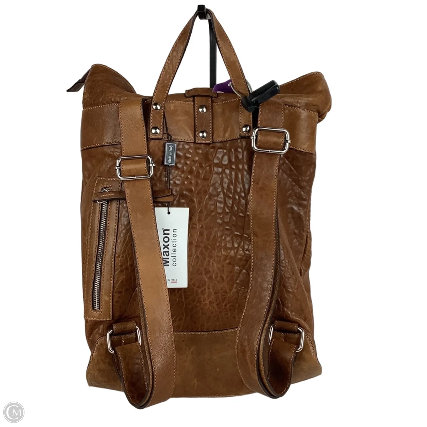 Backpack Leather By Cmc, Size: Medium