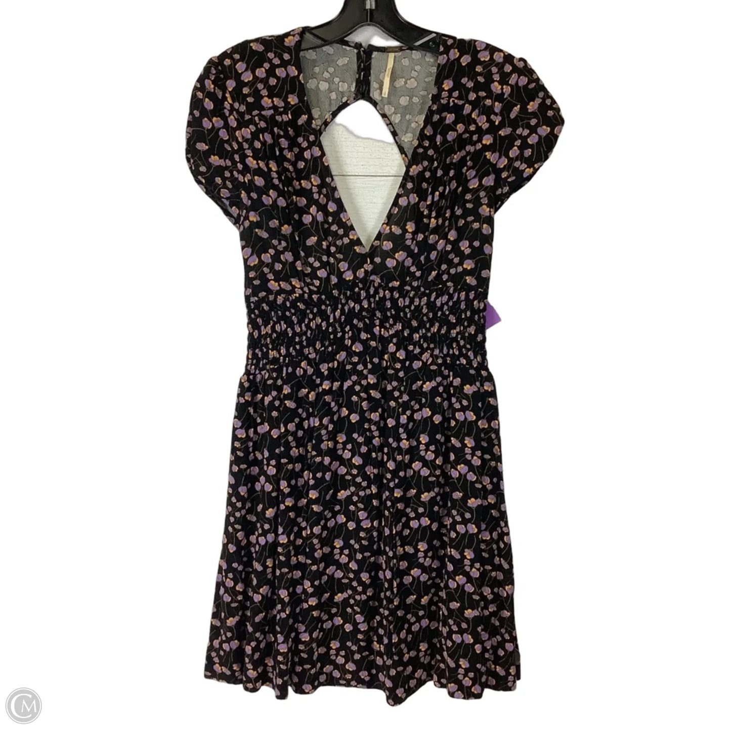 Dress Casual Short By Free People In Black & Purple, Size: S