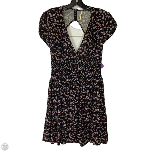 Dress Casual Short By Free People In Black & Purple, Size: S