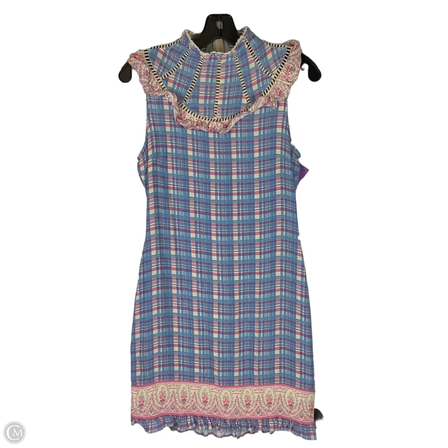 Dress Party Short By Tracy Reese In Blue & Pink, Size: S
