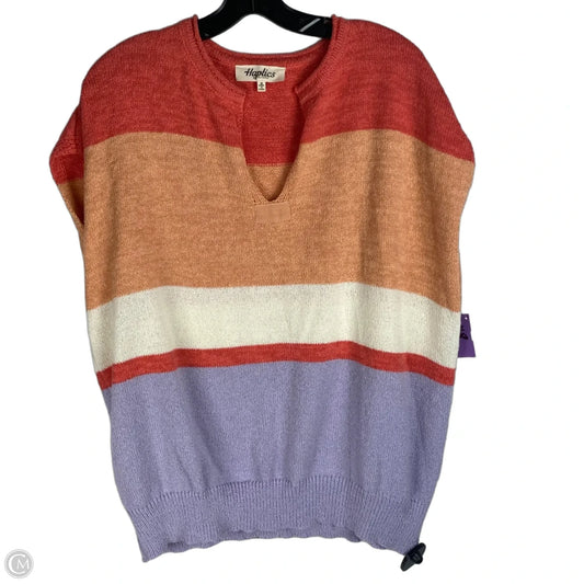 Vest Sweater By Haptics In Multi-colored, Size: M