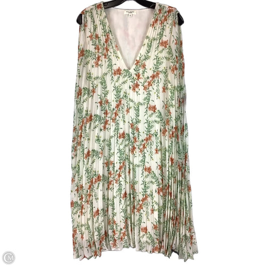 Dress Casual Short By Max Studio In Floral Print, Size: Xl