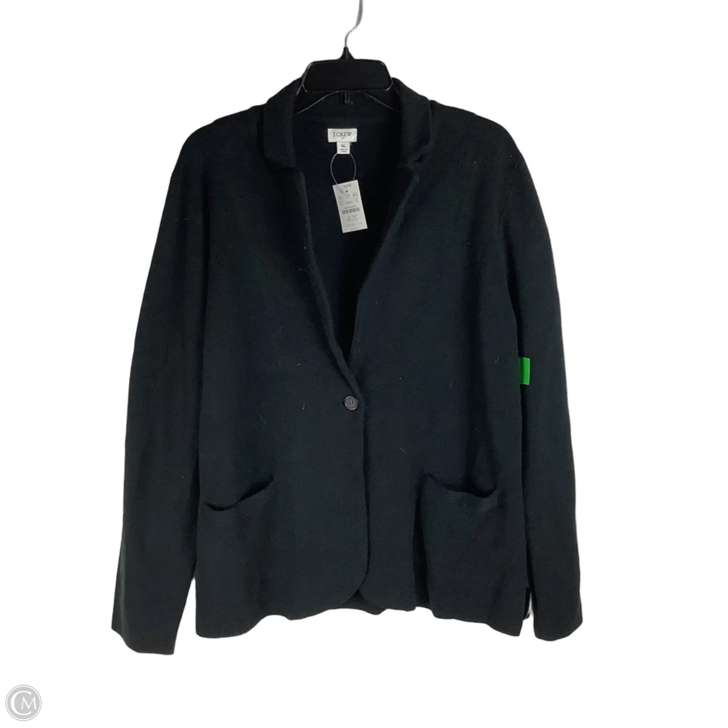 Sweater Cardigan By J. Crew In Black, Size: Xl