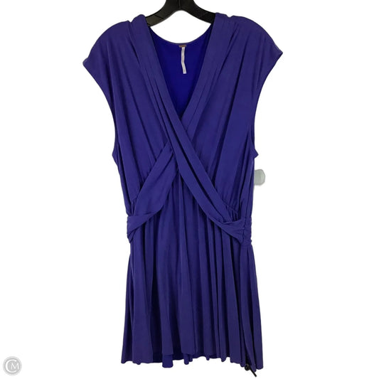 Dress Casual Short By Free People In Purple, Size: S