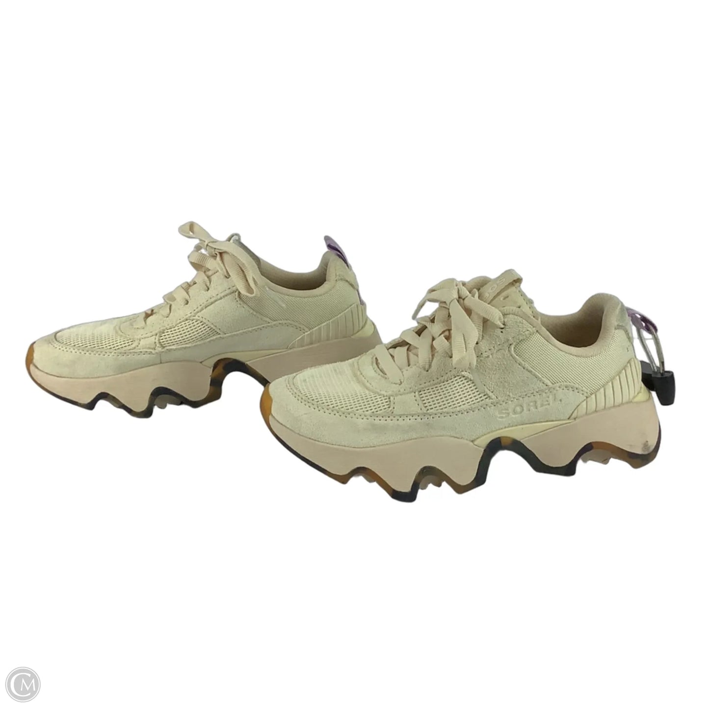 Shoes Sneakers By Sorel In Cream, Size: 5.5